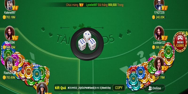 Luật chơi và cơ chế vận hành tài xỉu MD5